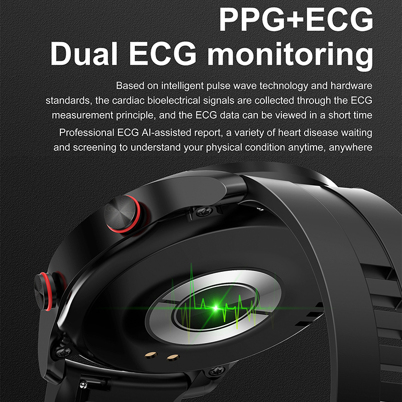 ECG+PPG Bluetooth Call Smart W – обзор и цена Gps Running Watch