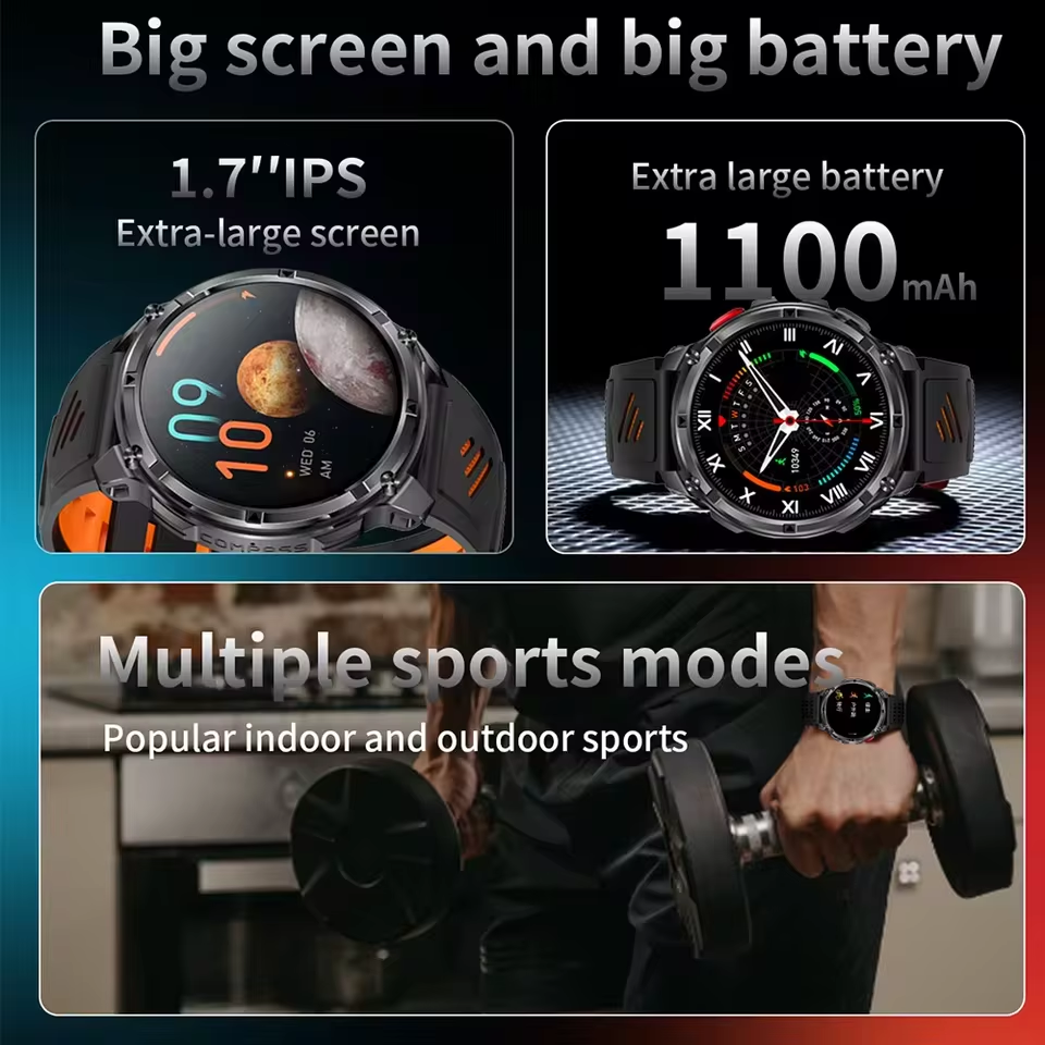 2026 New T-Rex3 Pro 1100mAh Ba – обзор и цена Gps Running Watch