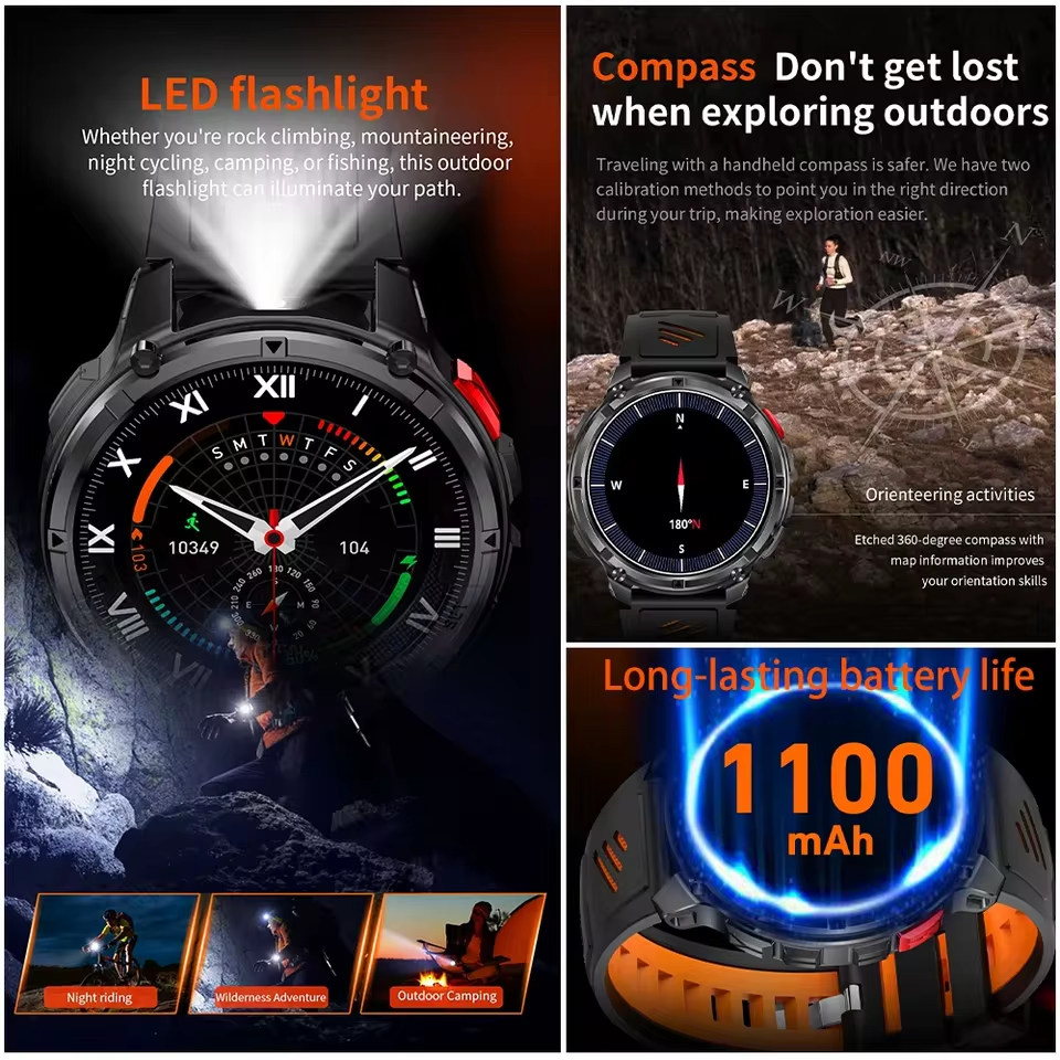 2026 New T-Rex3 Pro 1100mAh Ba – обзор и цена Gps Running Watch