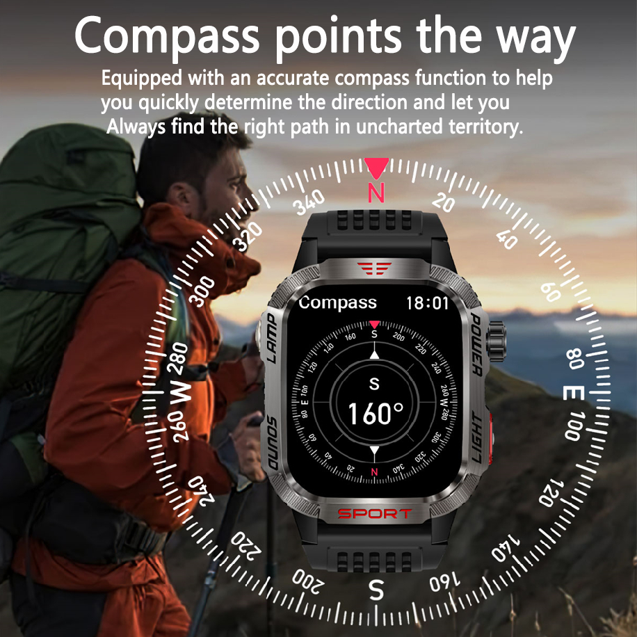 New Military GPS Smart Watch M – обзор и цена Gps Running Watch