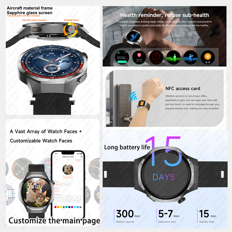 2026 New BOXUXING Watch 5 MAX  – обзор и цена Gps Running Watch