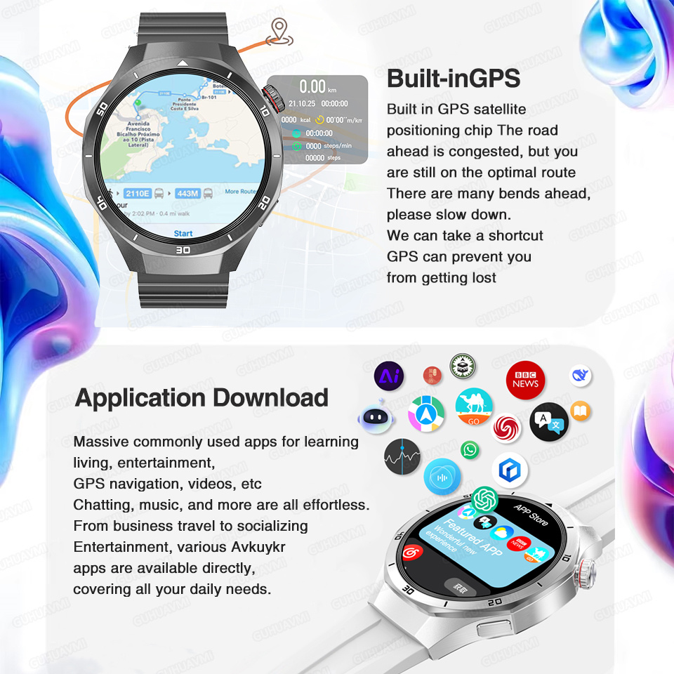 2026 New Watch 5 Pro GPS Map N – обзор и цена Gps Running Watch