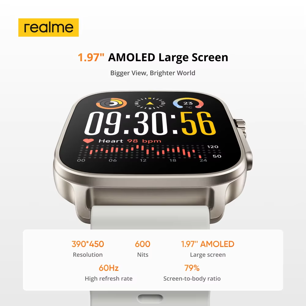 Global Version realme watch 5  – обзор и цена Gps Running Watch